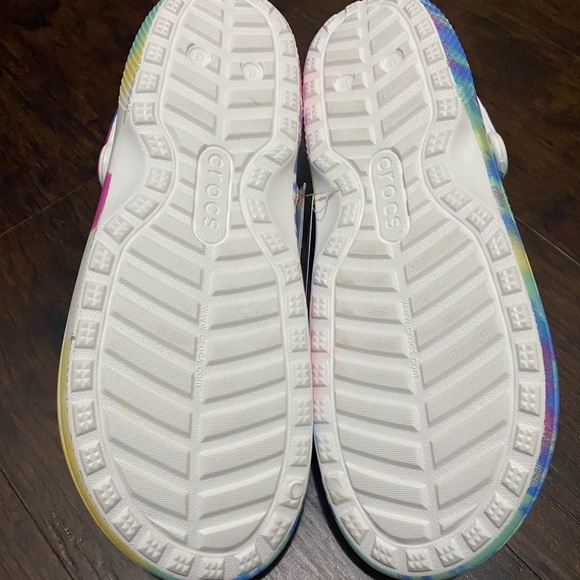 Crocs Tie Dye lined baya clogs size 13 - Picture 4 of 4